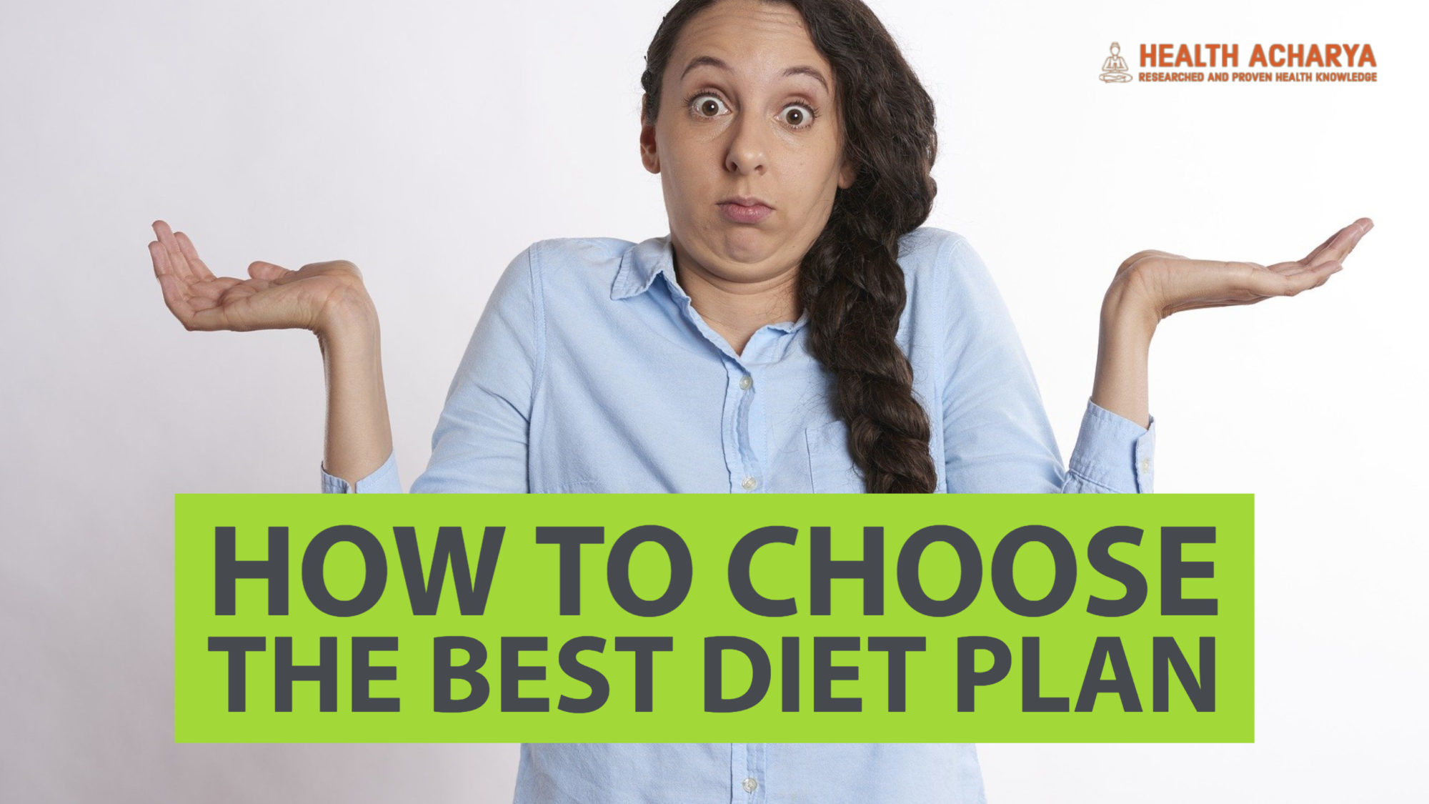 How to Choose the Best Diet Plan – HealthAcharya