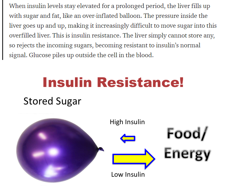 How is insulin resistance 